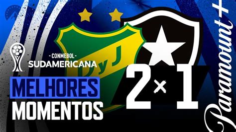 Defensa y Justicia 2 x 1 Botafogo .